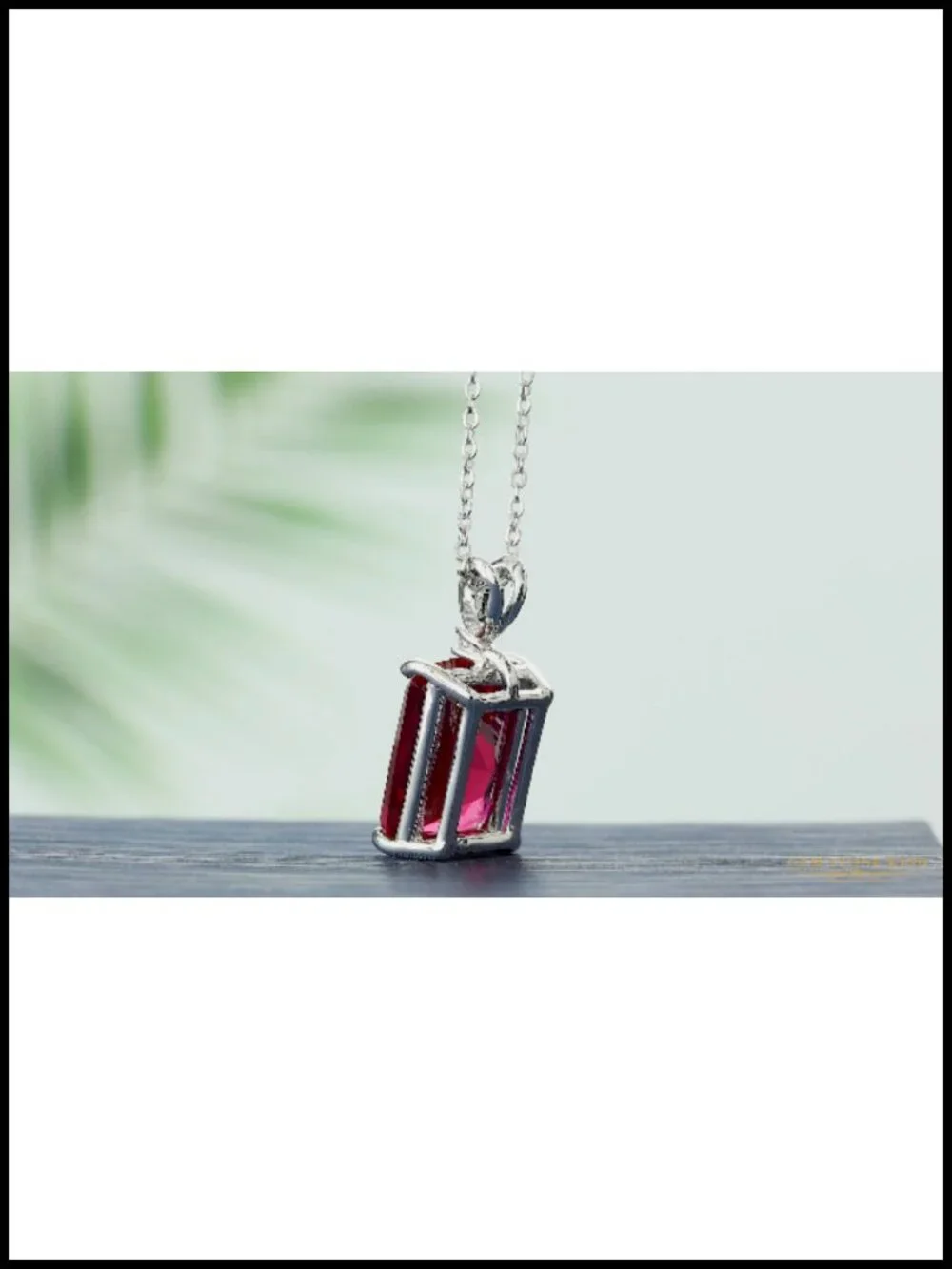5-13 Cttw Gemstone Birthstone Pendant Necklace 925 Sterling Silver 18